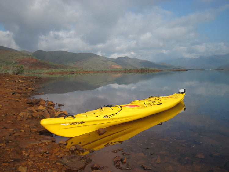 Mission Kayaks Eco Niizh XLT Single-Color Yellow Solo Boat